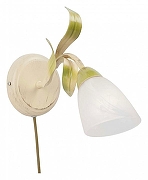 Бра Vitaluce V1535 V1535/1A цвет плафона/подвески Белый, цвет арматуры Бежевый, Золото