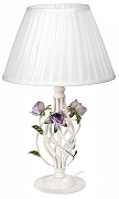 Настольная лампа Vitaluce V1790 V1790-0/1L цвет плафона/подвески Белый, цвет арматуры Белый, Фиолетовый