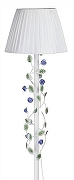 Торшер Vitaluce V1794 V1794-0/1P цвет плафона/подвески Белый, цвет арматуры Белый, Фиолетовый-1