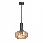 Подвесной светильник Vitaluce V20530 V20530-1/1S цвет плафона/подвески Оранжевый, цвет арматуры Черный-1