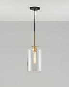 Подвесной светильник Moderli Scrum V2140-P цвет плафона/подвески Прозрачный, цвет арматуры Латунь, Черный-3