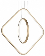 Подвесной светильник Vitaluce V2703 V2703-8/2S цвет плафона/подвески Белый, Золото, цвет арматуры Золото