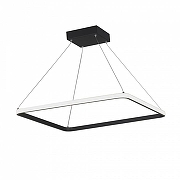 Подвесной светильник Vitaluce V2705 V2705-1/1S цвет плафона/подвески Белый, Черный, цвет арматуры Черный-1