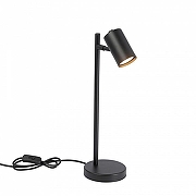 Настольная лампа офисная Vitaluce V2727 V2727-1/1L цвет плафона/подвески Черный, цвет арматуры Черный-1