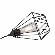 Настольная лампа Vitaluce V2803 V2803-1/1L цвет плафона/подвески Черный, цвет арматуры Черный-2