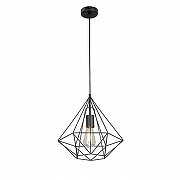 Подвесной светильник Vitaluce V2804 V2804-1/1S цвет плафона/подвески Черный, цвет арматуры Черный-1