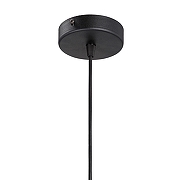 Подвесной светильник Vitaluce V2815 V2815-1/1S цвет плафона/подвески Прозрачный, цвет арматуры Черный-3