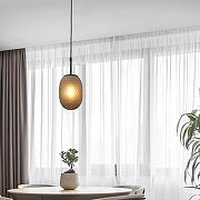 Подвесной светильник Vitaluce V28211 V28211-1/1S цвет плафона/подвески Коричневый, цвет арматуры Черный-3