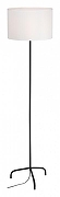 Торшер Vitaluce V2839 V2839-1/1P цвет плафона/подвески Белый, цвет арматуры Черный