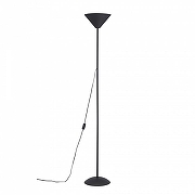 Торшер Vitaluce V2841 V2841-1/1P цвет плафона/подвески Черный, цвет арматуры Черный-1