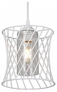 Подвесной светильник Vitaluce V2843 V2843-0/1S цвет плафона/подвески Белый, Прозрачный, цвет арматуры Белый