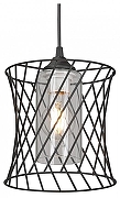 Подвесной светильник Vitaluce V2843 V2843-1/1S цвет плафона/подвески Прозрачный, Хром, цвет арматуры Черный