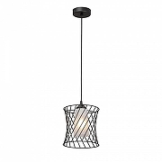 Подвесной светильник Vitaluce V2844 V2844-1/1S цвет плафона/подвески Белый, Черный, цвет арматуры Черный-1