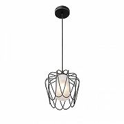 Подвесной светильник Vitaluce V2844 V2844-1/1S цвет плафона/подвески Белый, Черный, цвет арматуры Черный-2
