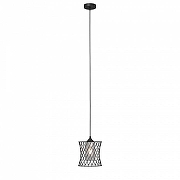 Подвесной светильник Vitaluce V2846 V2846-1/1S цвет плафона/подвески Прозрачный, Хром, цвет арматуры Черный-3