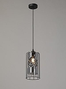 Подвесной светильник Vitaluce V2847 V2847-1/1S цвет плафона/подвески Серый, цвет арматуры Черный-2