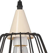 Подвесной светильник Vitaluce V2848 V2848-1/1S цвет плафона/подвески Черный, цвет арматуры Черный-4