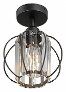 Светильник на штанге Vitaluce V2852 V2852-1/1PL цвет плафона/подвески Прозрачный, Хром, цвет арматуры Черный-2