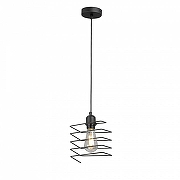 Подвесной светильник Vitaluce V2853 V2853-1/1S цвет плафона/подвески Черный, цвет арматуры Черный-1