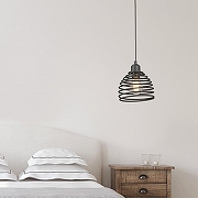 Подвесной светильник Vitaluce V2854 V2854-1/1S цвет плафона/подвески Черный, цвет арматуры Черный-3