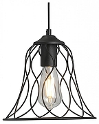 Подвесной светильник Vitaluce V2869 V2869-1/1S цвет плафона/подвески Черный, цвет арматуры Черный