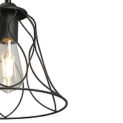 Подвесной светильник Vitaluce V2869 V2869-1/1S цвет плафона/подвески Черный, цвет арматуры Черный-5