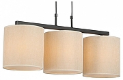 Подвесной светильник Vitaluce V2881 V2881-1/3S цвет плафона/подвески Бежевый, цвет арматуры Черный