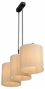 Подвесной светильник Vitaluce V2881 V2881-1/3S цвет плафона/подвески Бежевый, цвет арматуры Черный-2