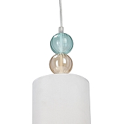 Подвесной светильник Vitaluce V2892 V2892-0/1S цвет плафона/подвески Белый, цвет арматуры Черный-3