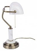 Настольная лампа Vitaluce V2917 V2917/1L цвет плафона/подвески Белый, цвет арматуры Белый, Хром-1