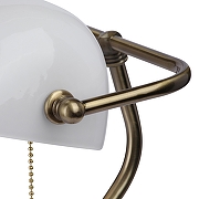 Настольная лампа Vitaluce V2917 V2917/1L цвет плафона/подвески Белый, цвет арматуры Белый, Хром-3