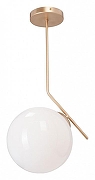 Светильник на штанге Vitaluce V29590 V29590-8/1PL цвет плафона/подвески Белый, цвет арматуры Золото