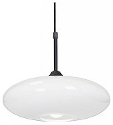 Подвесной светильник Vitaluce V2980 V2980-1/1S цвет плафона/подвески Белый, цвет арматуры Черный