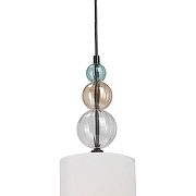 Подвесной светильник Vitaluce V2995 V2995-1/1S цвет плафона/подвески Белый, цвет арматуры Черный-4