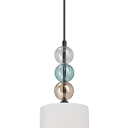 Подвесной светильник Vitaluce V2996 V2996-1/1S цвет плафона/подвески Белый, цвет арматуры Черный-4