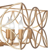 Подвесной светильник Vitaluce V3008 V3008-8/8 цвет плафона/подвески Золото, цвет арматуры Золото-3