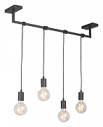 Подвесной светильник Vitaluce V3032 V3032-1/4S цвет Черный