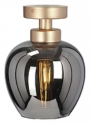 Накладной светильник Vitaluce V3034 V3034-8/1PL цвет плафона/подвески Черный, цвет арматуры Золото