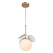 Подвесной светильник Vitaluce V3038 V3038-8/1S цвет плафона/подвески Белый, цвет арматуры Золото-2