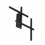 Накладной светильник Vitaluce V3043 V3043-1/4A цвет плафона/подвески Черный, цвет арматуры Черный-1