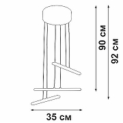 Подвесной светильник Vitaluce V3046 V3046-0/3S цвет плафона/подвески Белый, цвет арматуры Белый-4