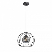 Подвесной светильник Vitaluce V3098 V3098-1/1S цвет плафона/подвески Черный, цвет арматуры Черный-1