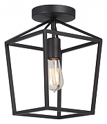 Светильник на штанге Vitaluce V3766 V3766-1/1PL цвет плафона/подвески Черный, цвет арматуры Черный-1