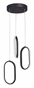 Подвесной светильник Vitaluce V3776 V3776-1/3S цвет плафона/подвески Белый, Черный, цвет арматуры Черный