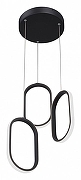 Подвесной светильник Vitaluce V3776 V3776-1/3S цвет плафона/подвески Белый, Черный, цвет арматуры Черный-2