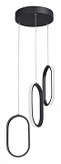 Подвесной светильник Vitaluce V3776 V3776-1/3S цвет плафона/подвески Белый, Черный, цвет арматуры Черный-3