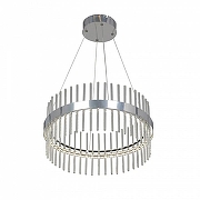 Подвесной светильник Vitaluce V3832 V3832-9/1S цвет плафона/подвески Прозрачный, Хром, цвет арматуры Хром-2