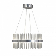 Подвесной светильник Vitaluce V3832 V3832-9/1S цвет плафона/подвески Прозрачный, Хром, цвет арматуры Хром-3