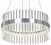 Подвесной светильник Vitaluce V3832DT V3832DT-9/1S цвет плафона/подвески Прозрачный, Хром, цвет арматуры Хром