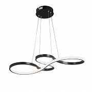 Подвесной светильник Vitaluce V3892 V3892-1/1S цвет плафона/подвески Белый, Черный, цвет арматуры Черный-1